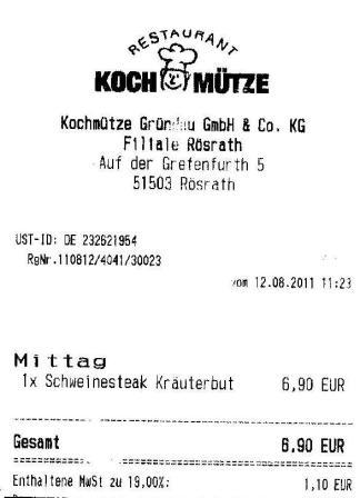 olympionade Hffner Kochmtze Restaurant